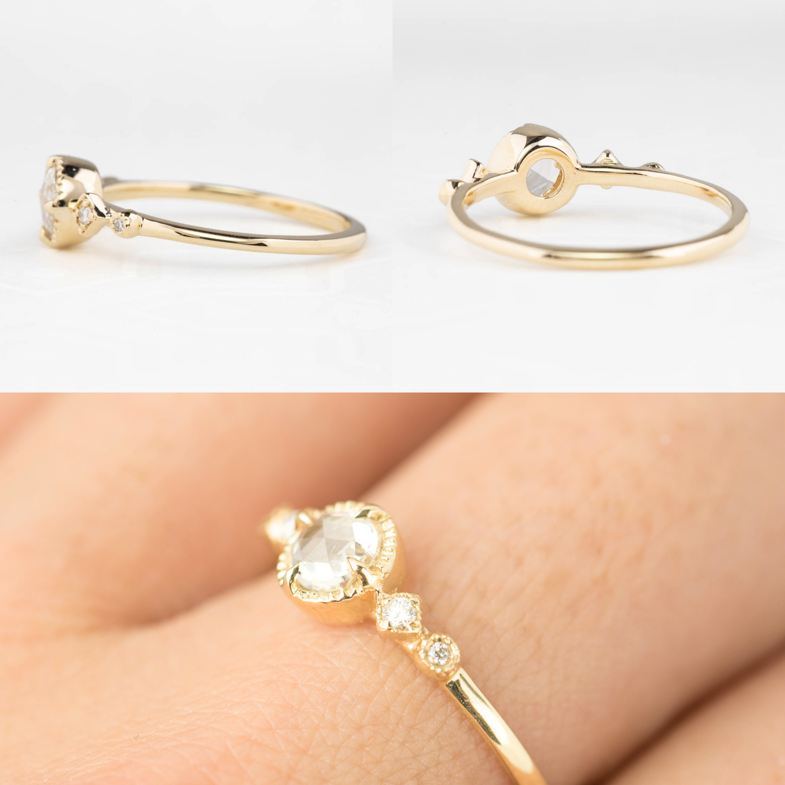 Stella Round Diamond Ring