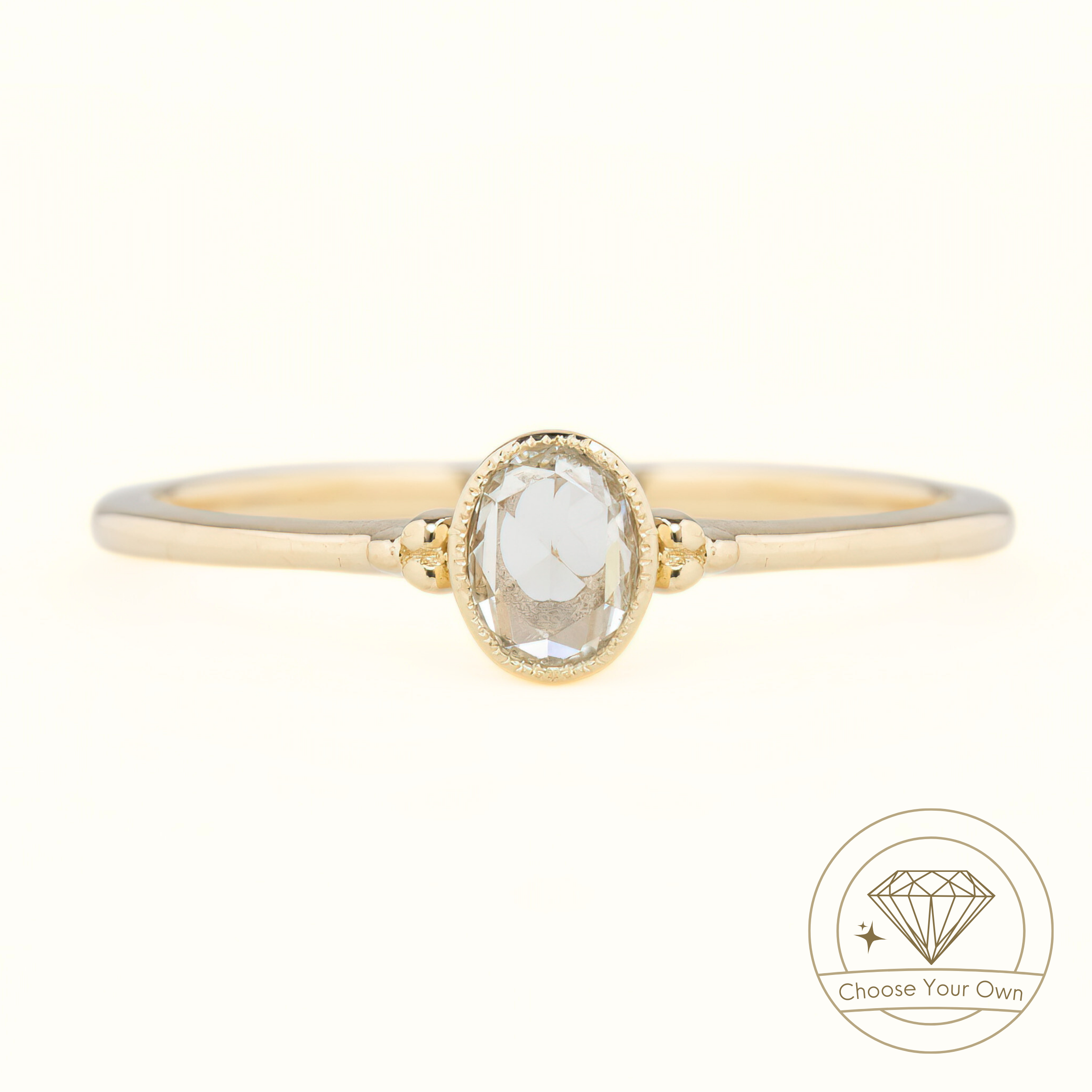 Iris Oval Diamond Ring