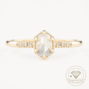Grace Oval Diamond Ring