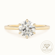 Floryn Round Diamond Ring