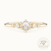 Mila Round Diamond Ring