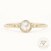 Estel Bezel Round Diamond Ring