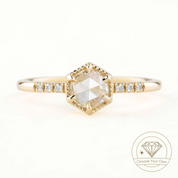 Grace Round Diamond Ring