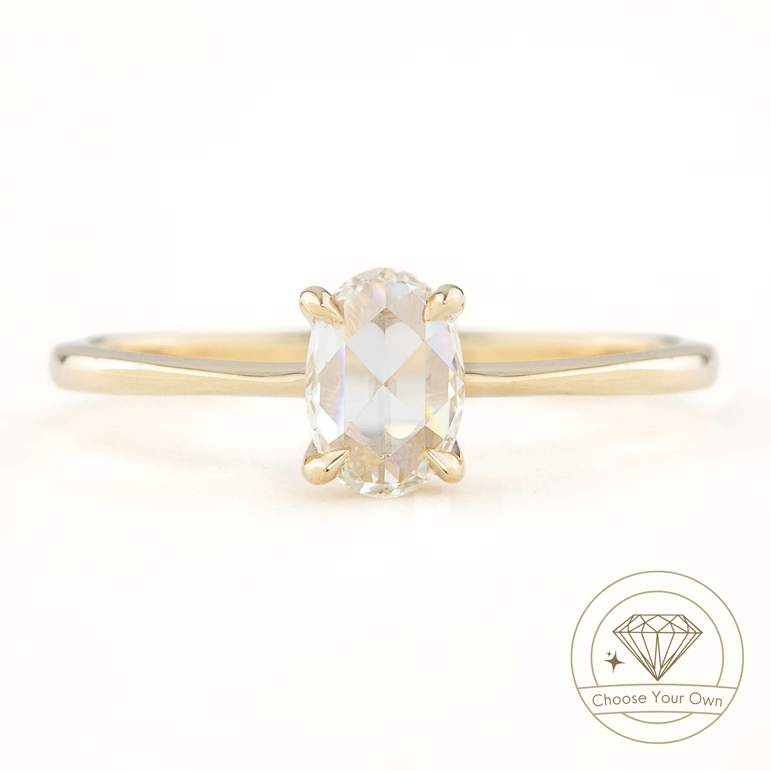 Nina Oval Diamond Ring