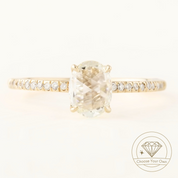 Maria Oval Diamond Ring
