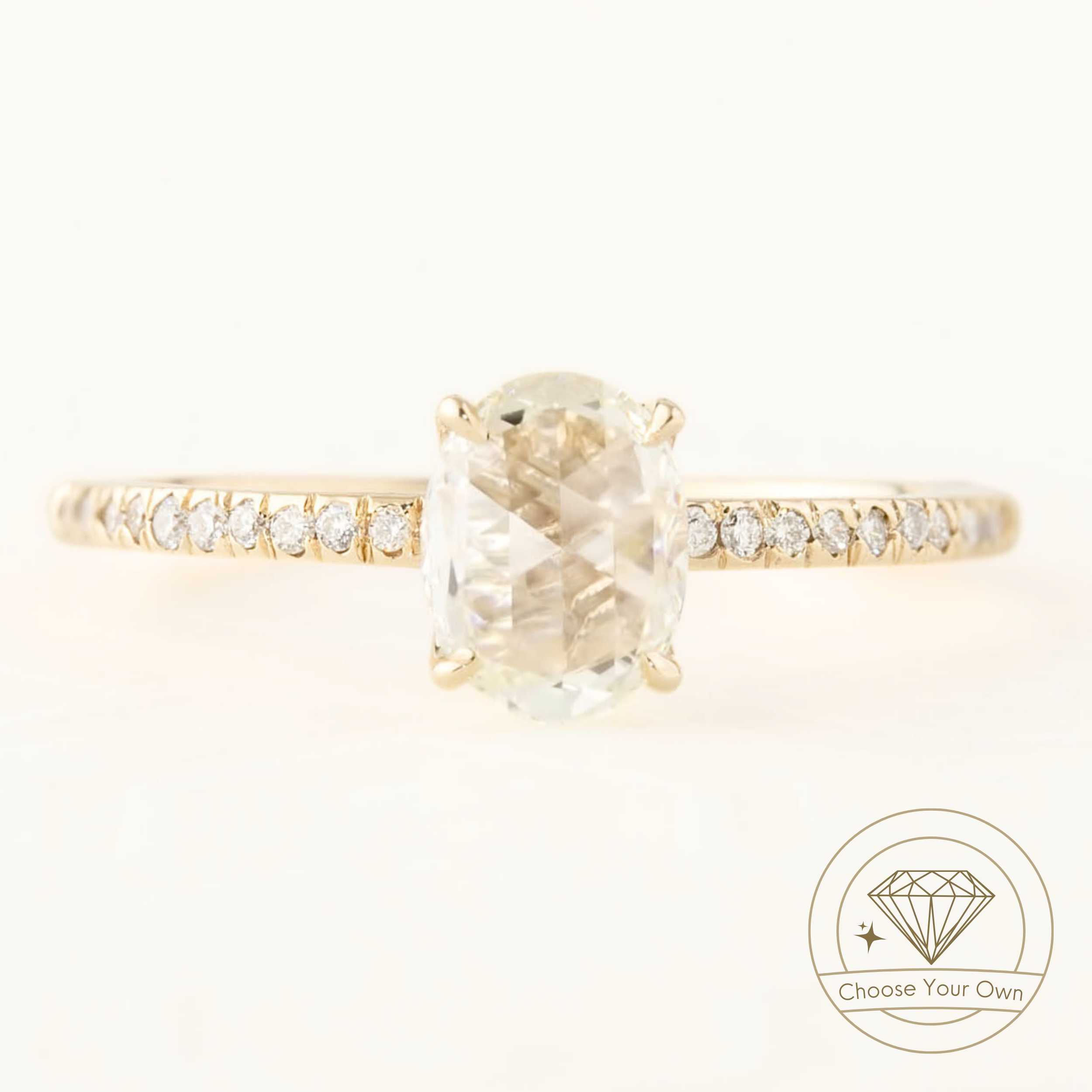 Maria Oval Diamond Ring