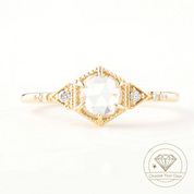 Agatha Round Diamond Ring