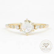 Mila Round Diamond Ring