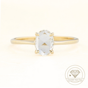 Lisa Oval Diamond Ring