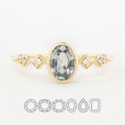 Celeste Bezel Setting