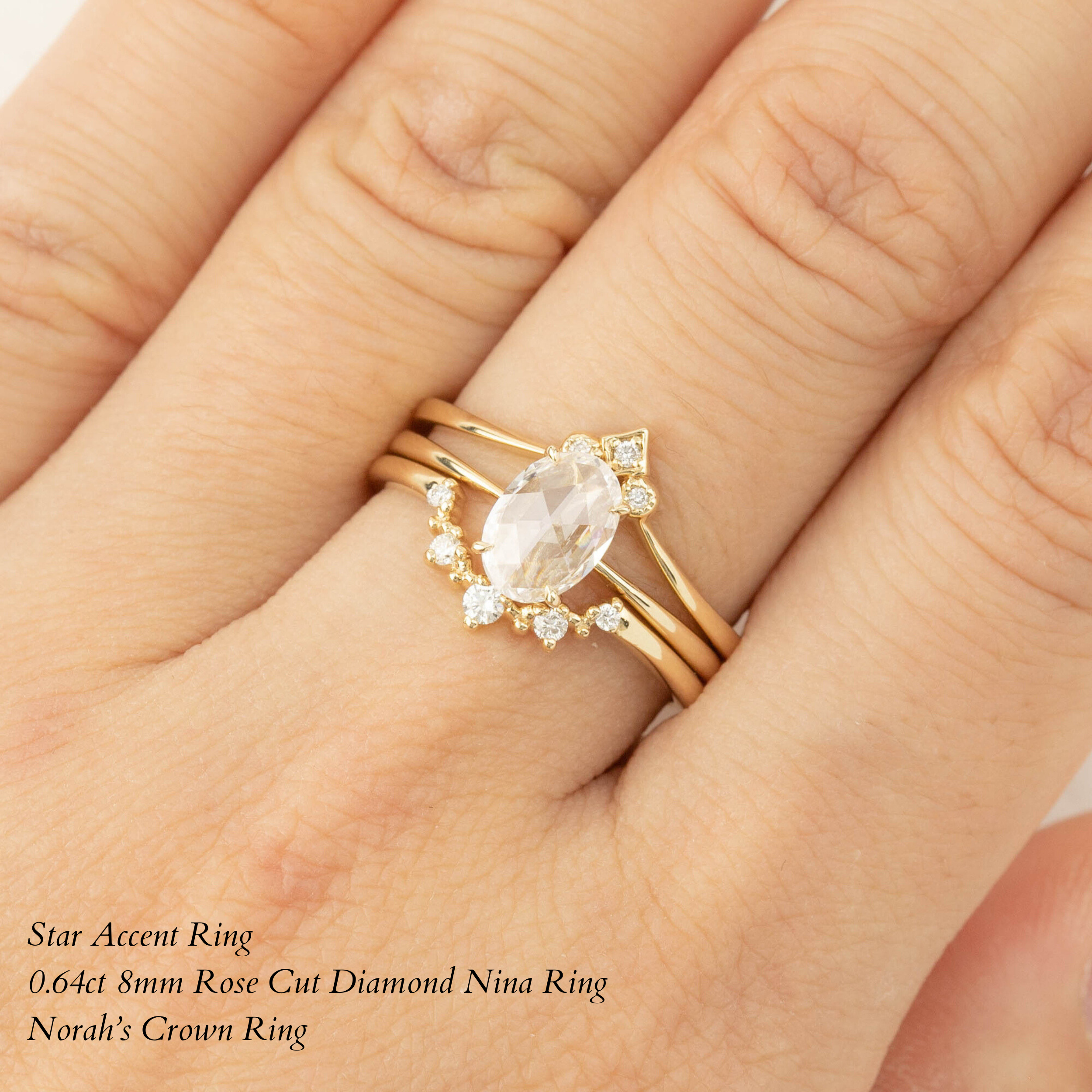 Nina Oval Diamond Ring