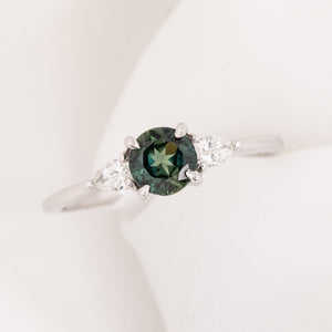 Olivia Ring, 0.66ct Queensland Sapphire