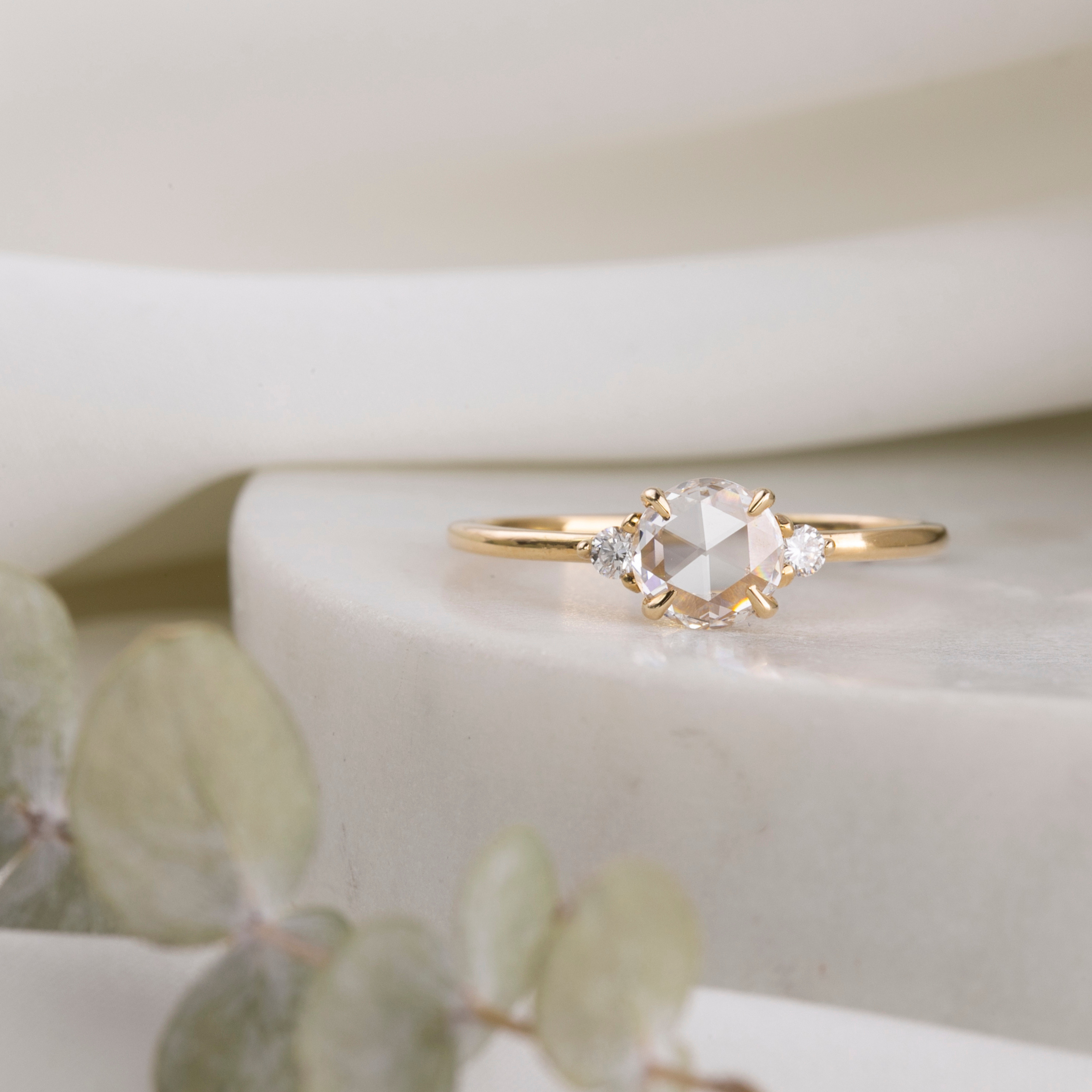 Emilie Round Diamond Ring