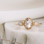 Diana Oval Diamond Ring