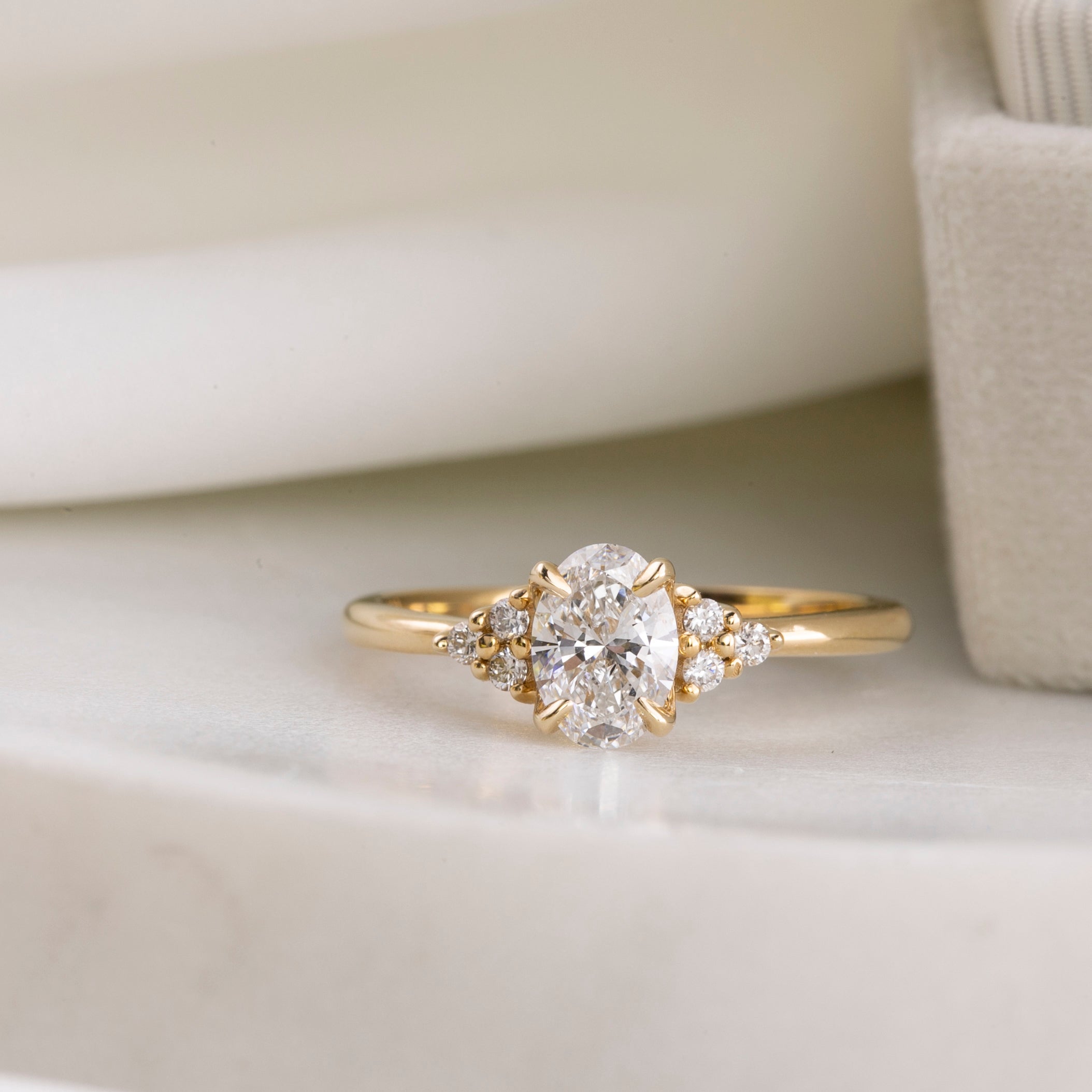 Teresa Oval Diamond Ring