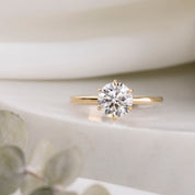 Floryn Round Diamond Ring