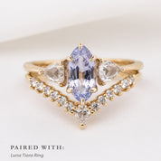 Madison Ring 1.31ct Lavender Spinel
