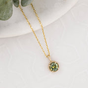 Dahlia Charm Necklace Setting (Round)