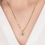 Patia Charm Necklace Setting (Round)