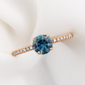 Maria Ring, 0.88ct Montana Sapphire