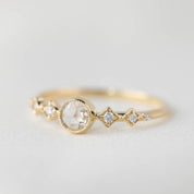 Celeste Round Diamond Ring