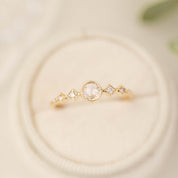 Celeste Round Diamond Ring