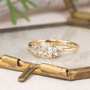 マディソンリング ローズカットダイヤモンド  0.5ct