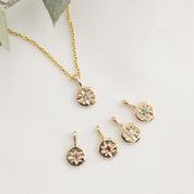 Birthstone Sirius Necklace (Charm option)