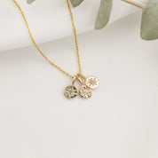 Birthstone Sirius Necklace (Charm option)