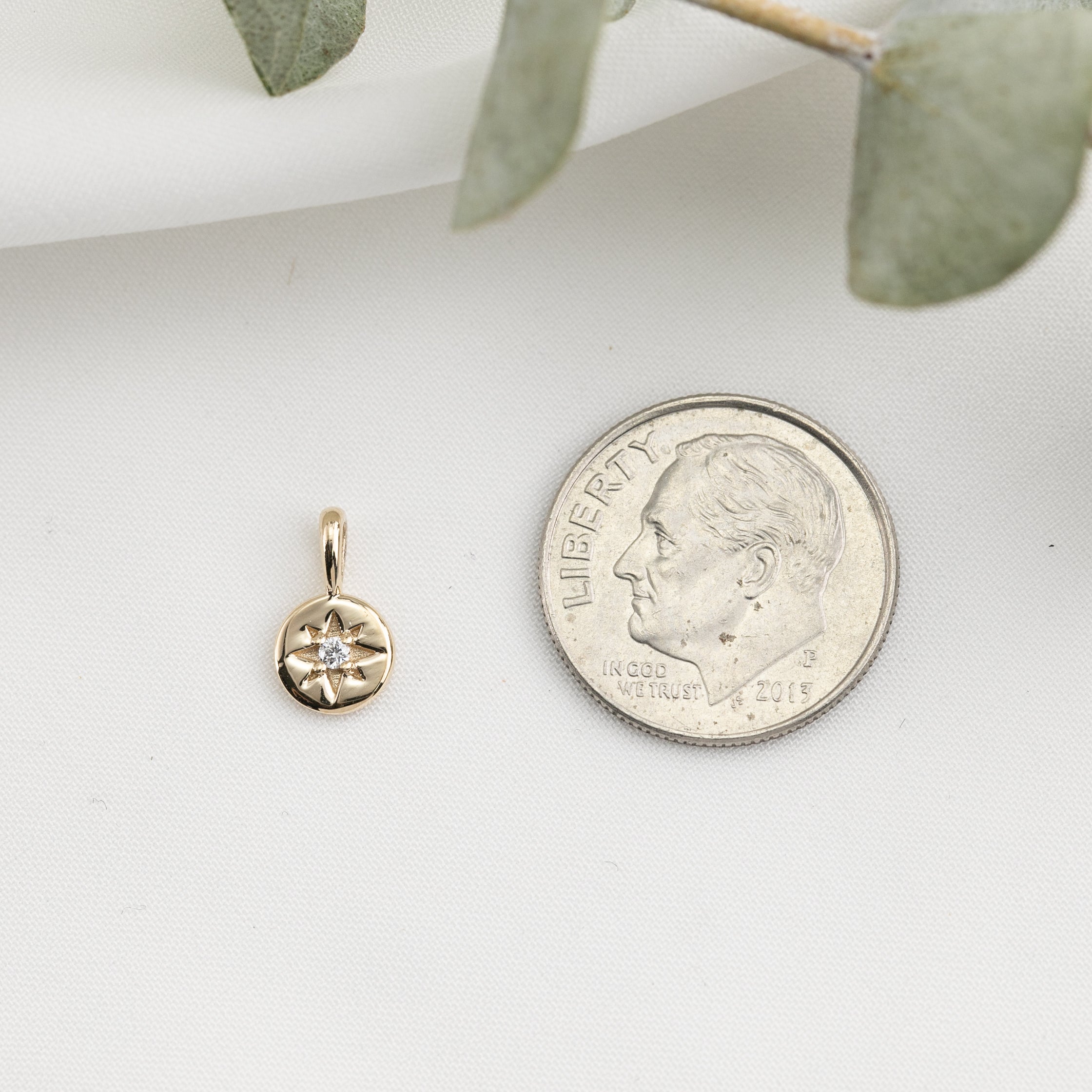 Birthstone Sirius Necklace (Charm option)