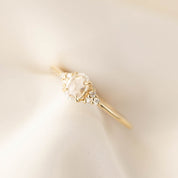 Teresa Oval Diamond Ring