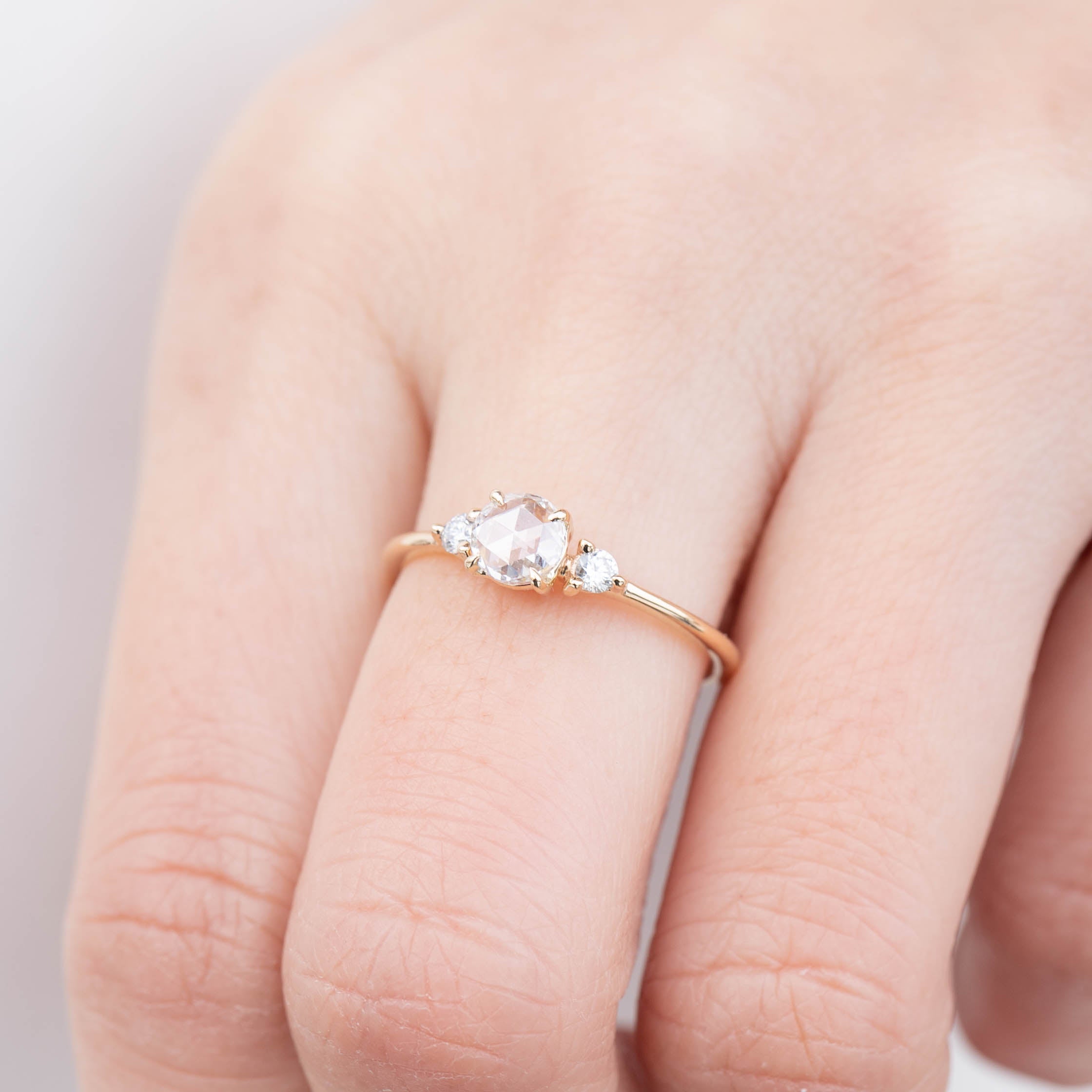Emilie Round Diamond Ring