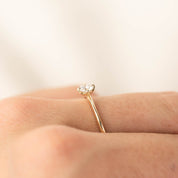 【一点物】アリスリング枠 ブリリアントカットダイヤモンド 0.25ct