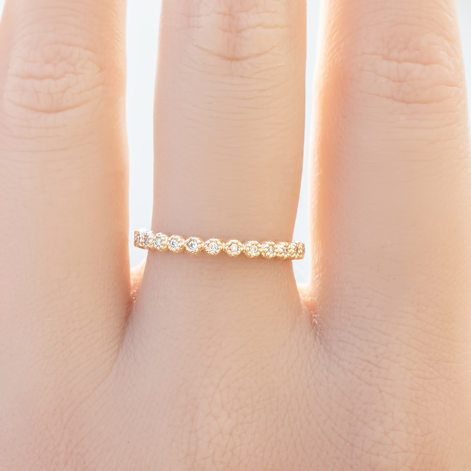 ダリア ダイヤモンド エタニティ リング Dahlia Diamond Eternity Ring