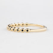 ダリア ブラック ダイヤモンド エタニティ リング Dahlia Black Diamond Eternity Ring