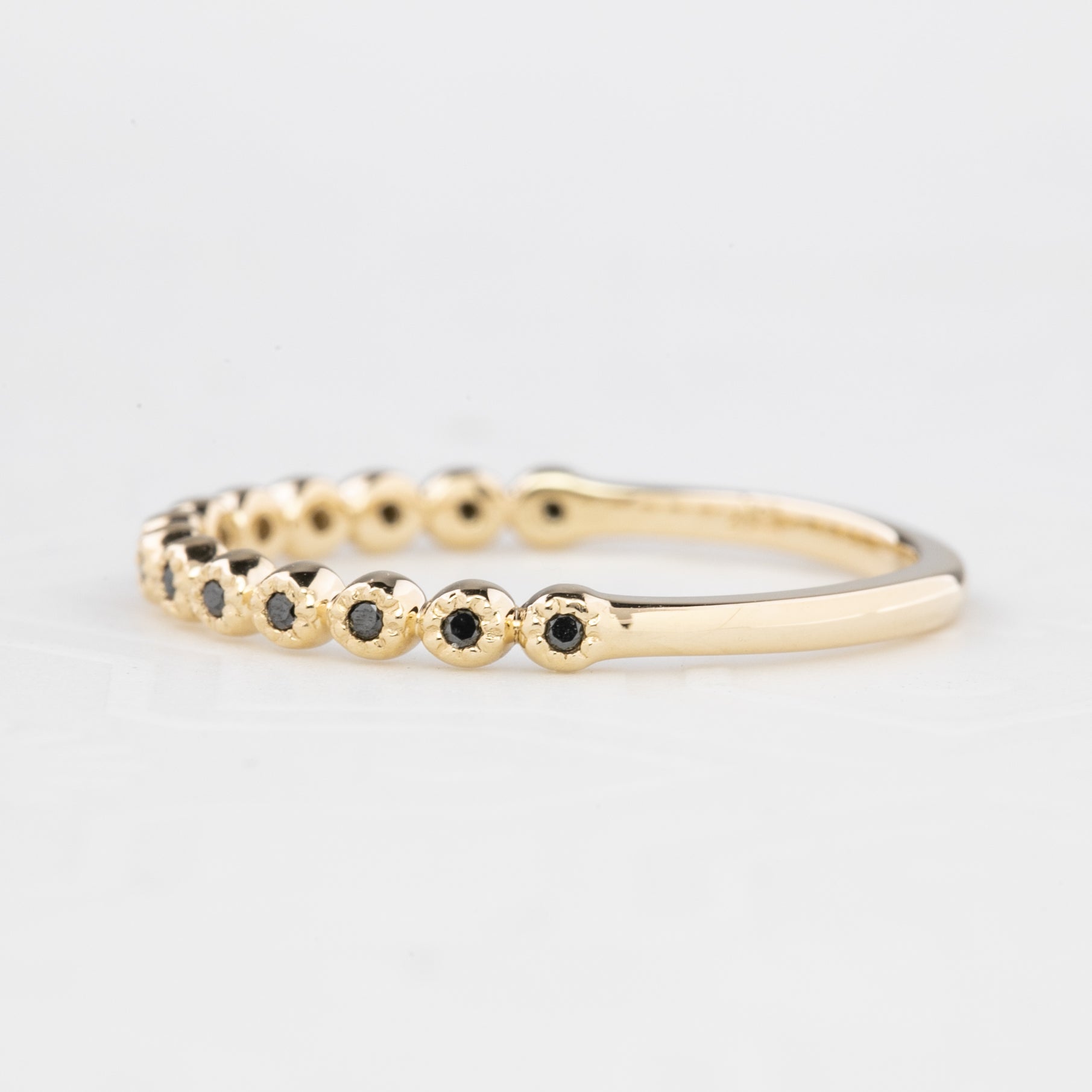 ダリア ブラック ダイヤモンド エタニティ リング Dahlia Black Diamond Eternity Ring