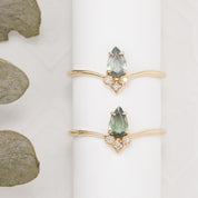 Genevie Ring, 0.35ct Madagascar Sapphire