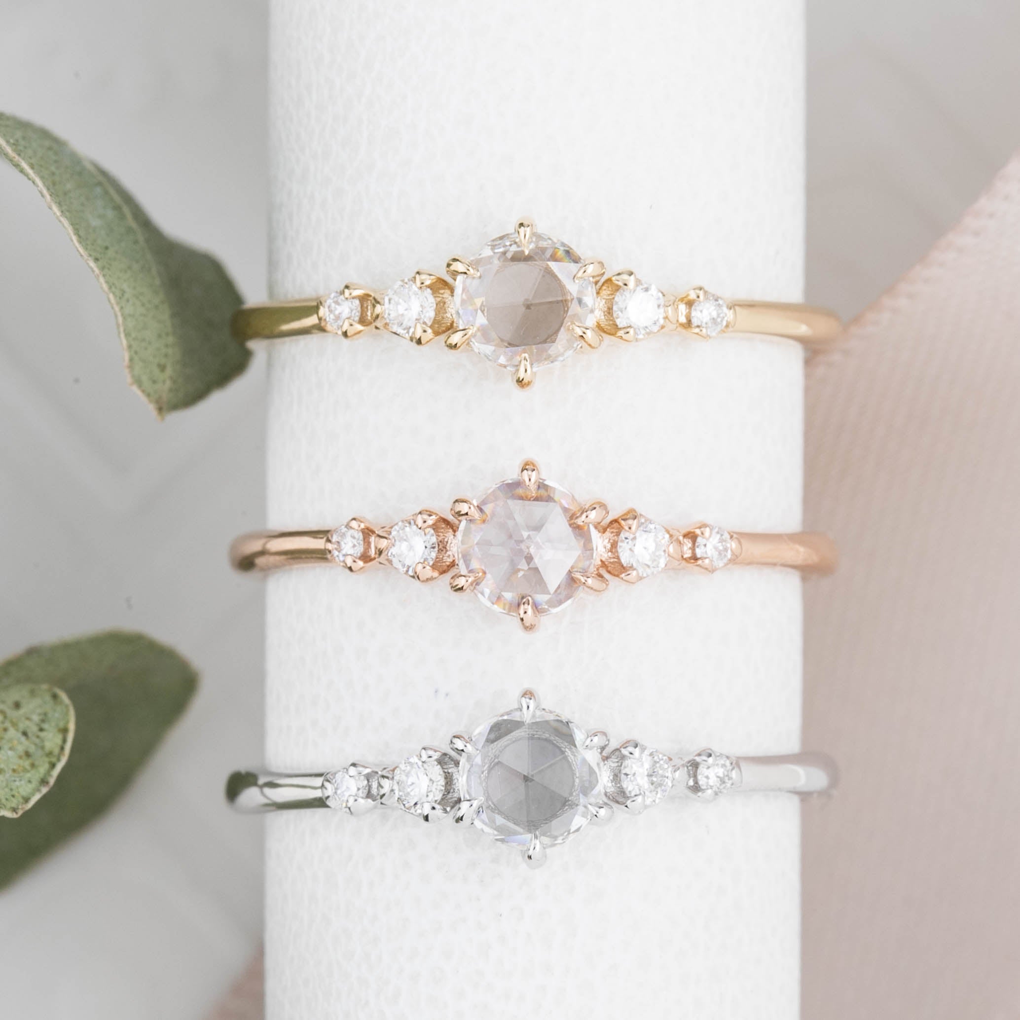 Mila Round Diamond Ring