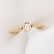 Iris Oval Diamond Ring