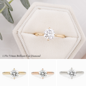 Alice Round Diamond Ring