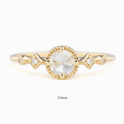 Stella Round Diamond Ring