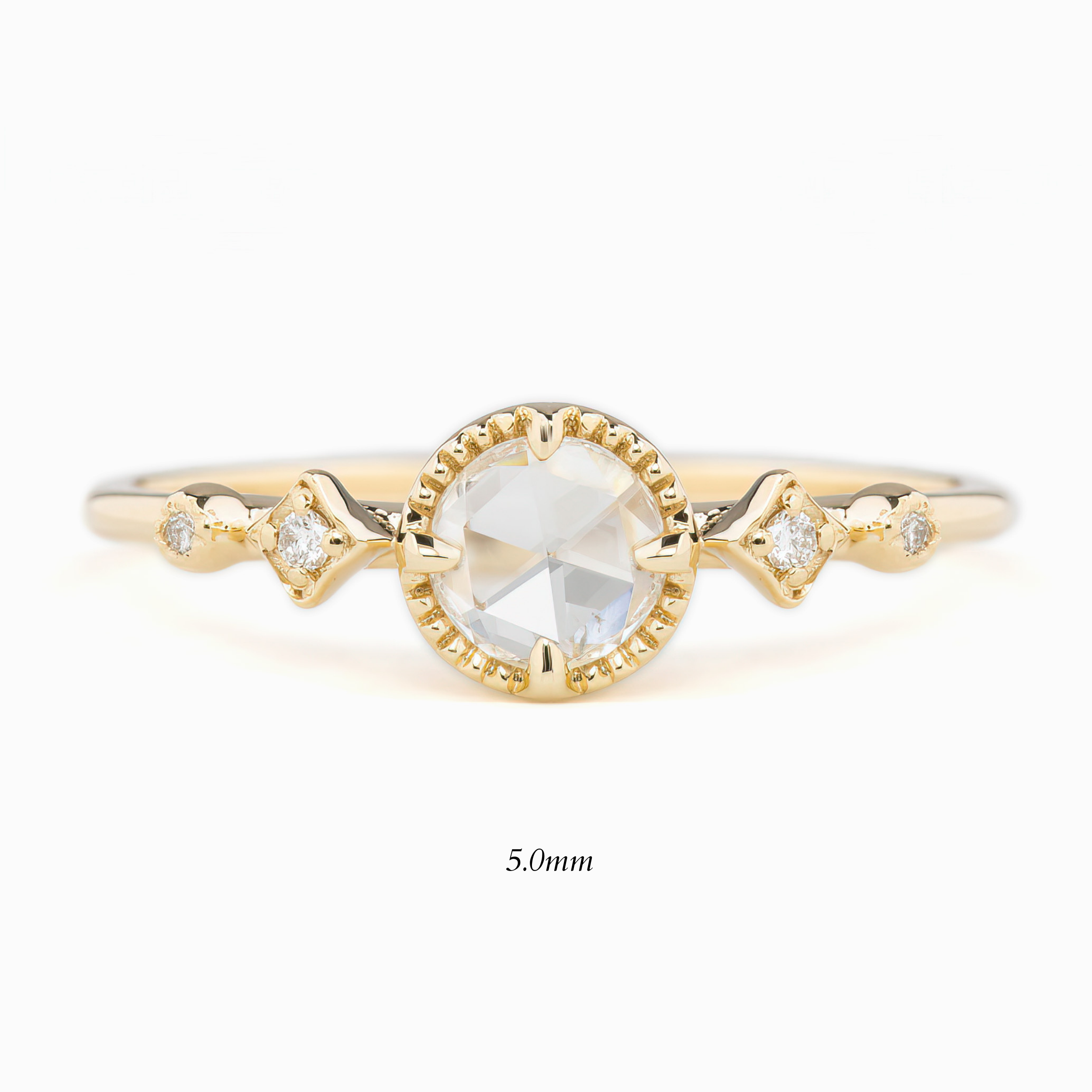 Stella Round Diamond Ring