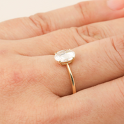 Nina Oval Diamond Ring