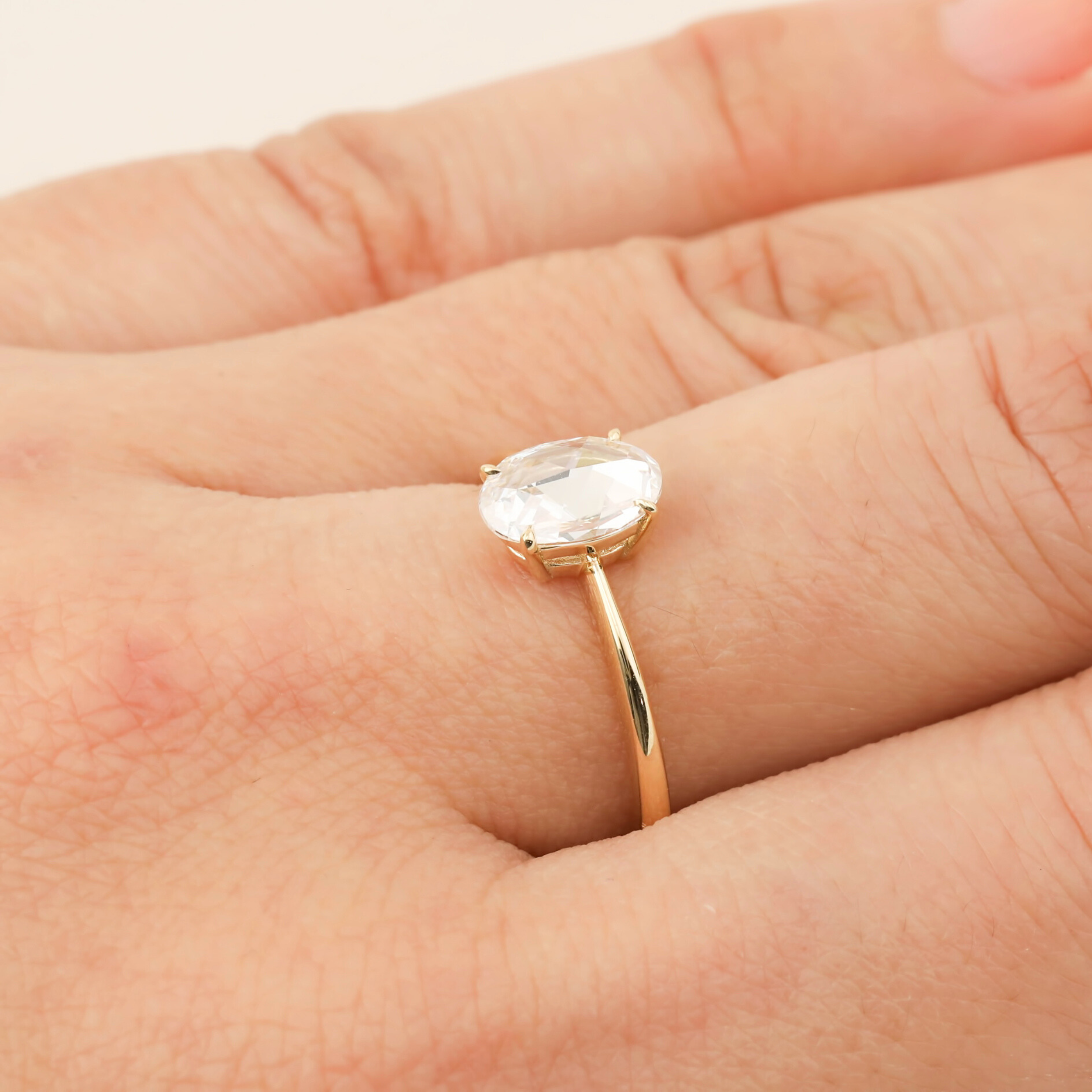 Nina Oval Diamond Ring