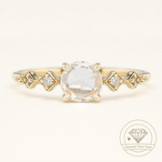 Celeste Round Diamond Ring
