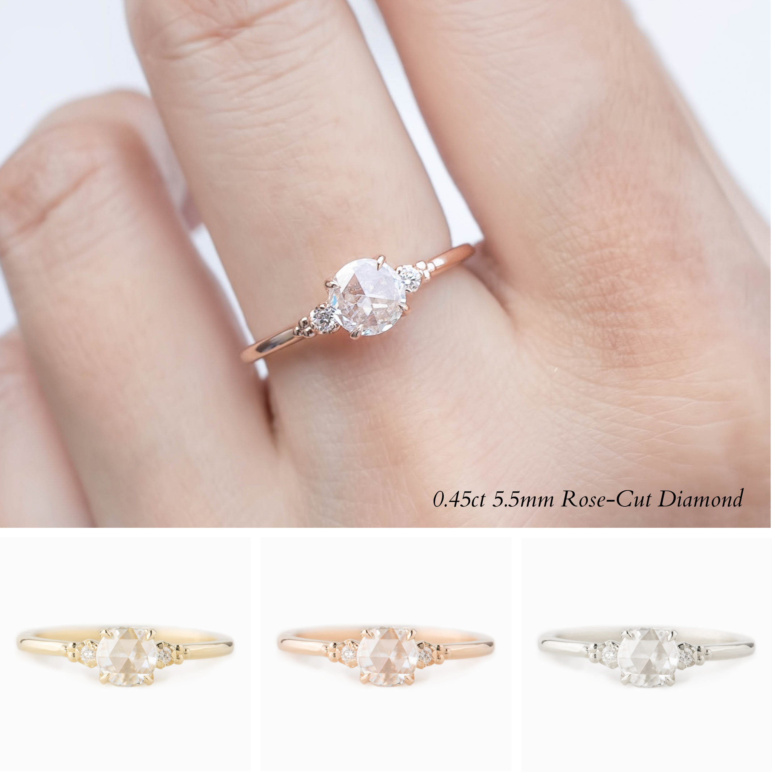 Estel Round Diamond Ring