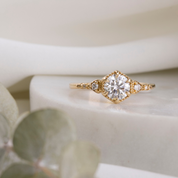 Agatha Round Diamond Ring