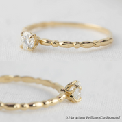 Candy Round Diamond Ring