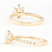 Maria Luxe Round Diamond Ring