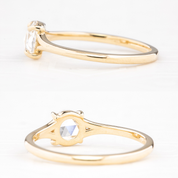 Kylie Round Diamond Ring